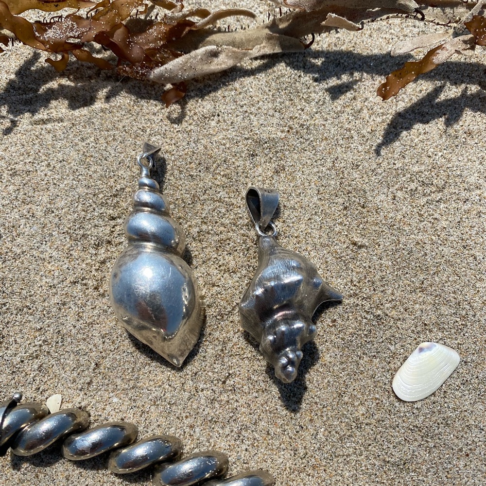 Sterling Silver Shell Pendant